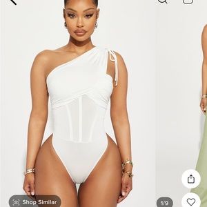 Brand New White Bodysuit